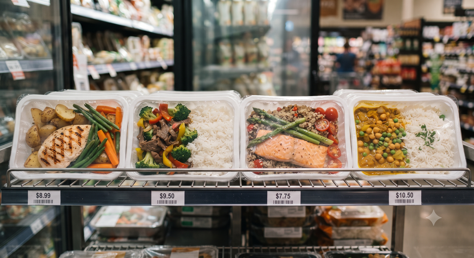Ready-to-eat trays